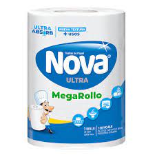 TOALLA NOVA ULTRA MEGA ROLLO 26 Mtrs. 1 UNID. 1