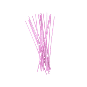 VELAS GLAM DESTELLANTE ROSADA 18 Unid.