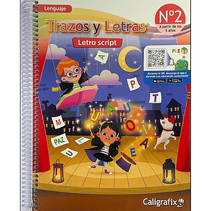 CALIGRAFIX PREESCOLAR N°2 (5 AÑOS) TRAZOS Y LETRAS SCRIPT