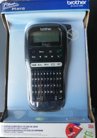 ROTULADORA BROTHER P-TOUCH PT-H110BK PORTATIL  1