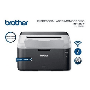 IMPRESORA BROTHER LASER MONOCROMATICA HL-1212 WIFI/USB