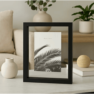 MARCO FLOTANTE MDF 24X30 PARA FOTOS 15X20