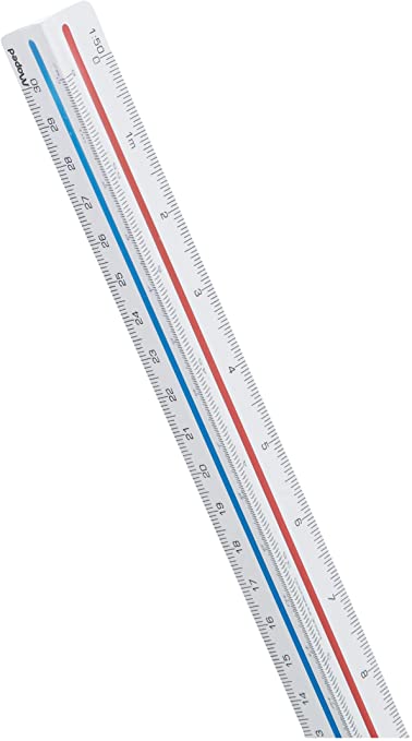 ESCALIMETRO MAPED 1:20 /25/50/75/100/125 1