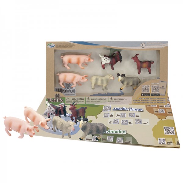 ANIMALES DE LA GRANJA POTE 30UN. WENNO 1