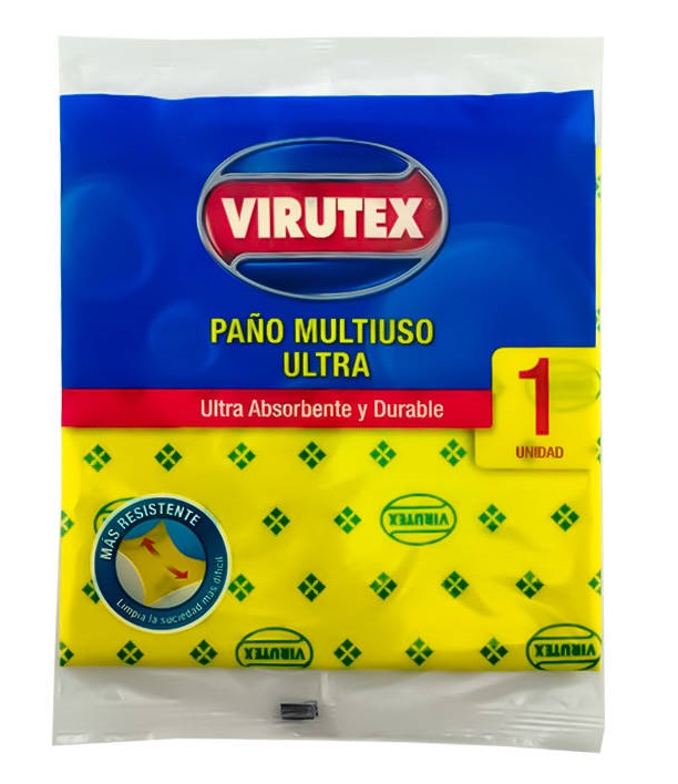 PAÑO MULTIUSO ULTRA X 1  38X38 cms.  1