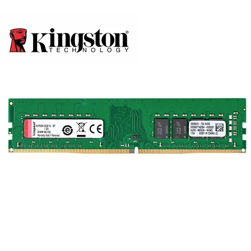MEMORIA RAM KINGSTON KVR 8GB 3200MHZ DDR4 DIMM KVR32N22S6/8 1