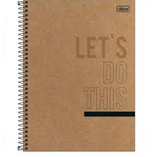 CUADERNO TILIBRA CARTA 7mm 160 Hjs 4 MATERIAS ST KRAFT WORK ( DESC. ) 1