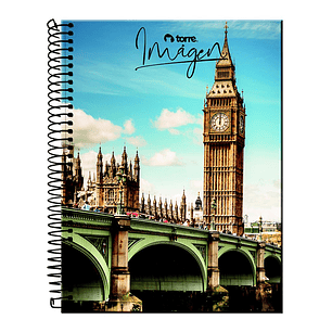 CUADERNO TORRE TOP 7mm 120 Hjs IMAGENES 3M 