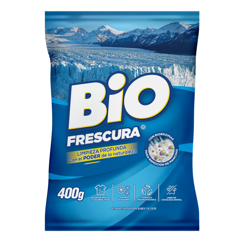 DETERGENTE BIO FRESCURA 400 GRS. CAMPOS DE HIELO  1