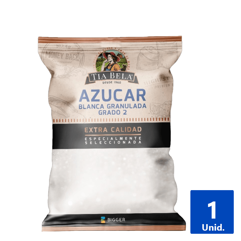AZUCAR GRANULADA TIA BELA  1KlLO 1