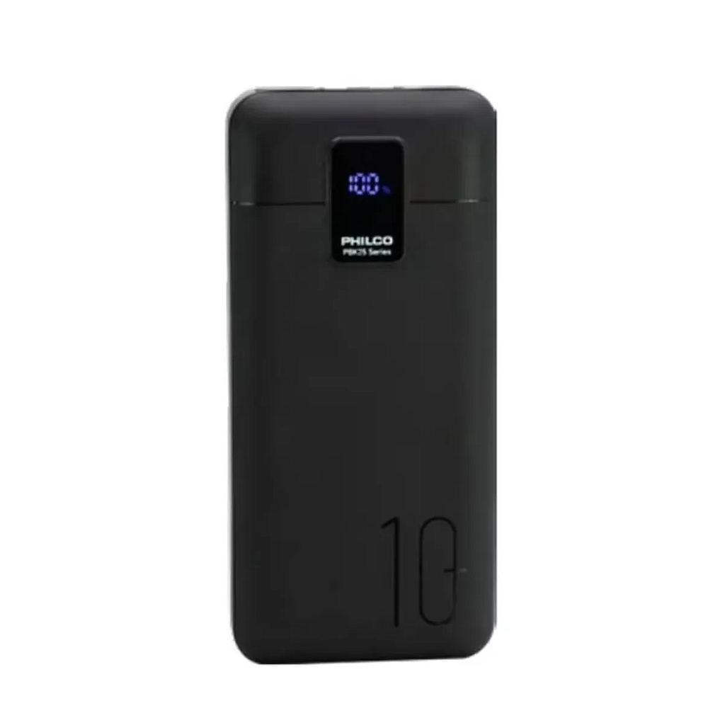 POWERBANK PHILCO 10000mAh 2 USB-A USB-C X 2 PD 22.5W PBK25-10K 1