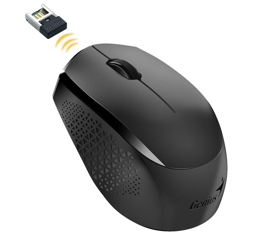 MOUSE INALAMBRICO GENIUS NX-8000S NEGRO SILENCIOSO 1