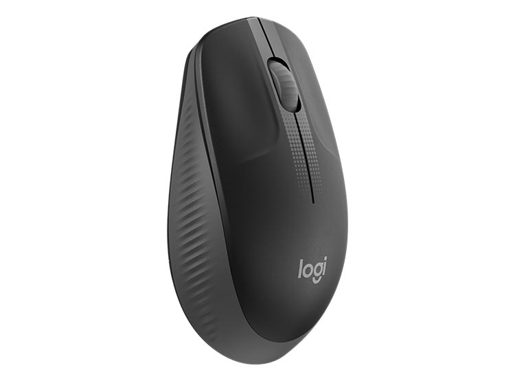 MOUSE LOGITECH INALAMBRICO M190 GRIS 1