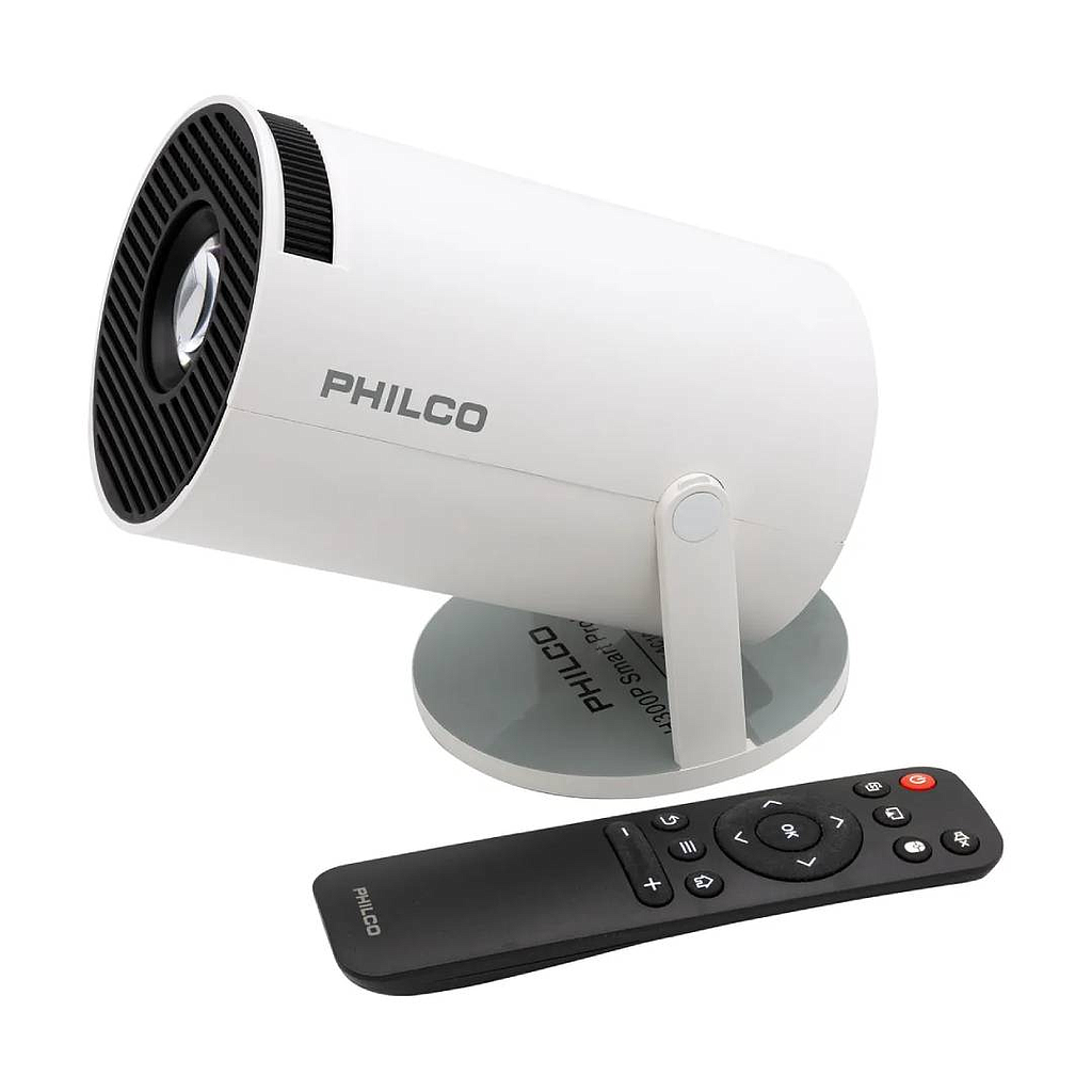 PROYECTOR PHILCO 4K 30FPS 1280X720 AV/USB/HDMI/BT/WIFI6 H300P 1