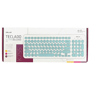 TECLADO ALAMBRICO DBLUE ULTRA DELGADO DBK755