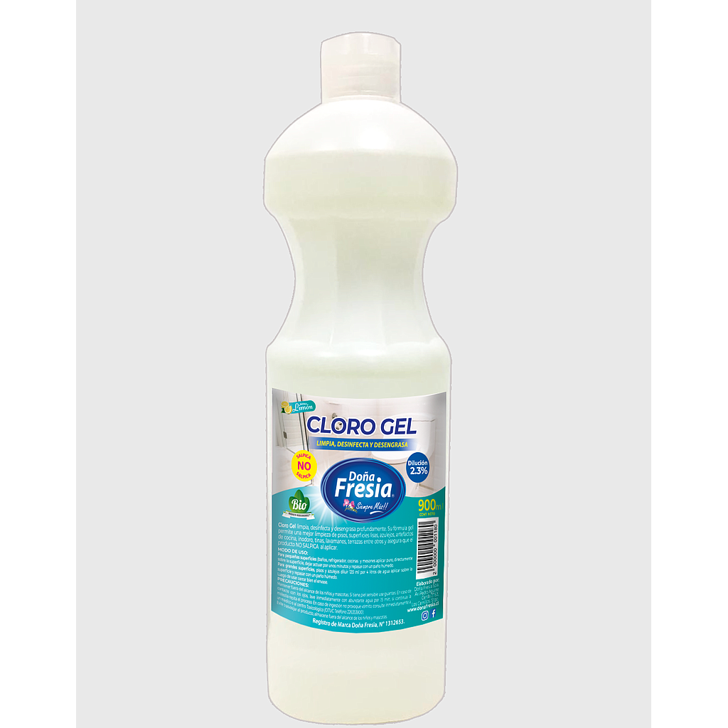 CLOROGEL DOÑA FRESIA 2% 900ml.  1