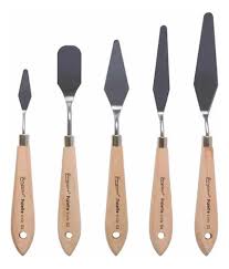 SET ESPATULA CON PUNTA METALICA GIORGIONE 5 UNID. G-WD-05 1