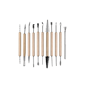 SET HERRAMIENTAS DE ARCILLA GIORGIONE 11 UNID. G-Y0001