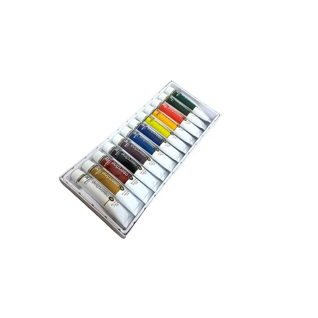 SET PINTURAS AL OLEO GIORGIONES 12 COLORES 12ML (G-7038L) 1
