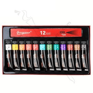 SET DE ACUARELA GIORGIONE 12 COLORES PREMIUM 12ML (G-WC1201)