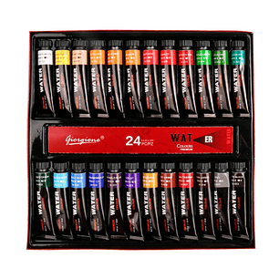 SET DE ACUARELA GIORGIONE 24 COLORES PREMIUM 12ML (G-WC2401)