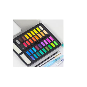 ACUARELA EN CAPSULAS GIORGIONE 36 COLORES NACARDOS + PINCELES (ZG-36)