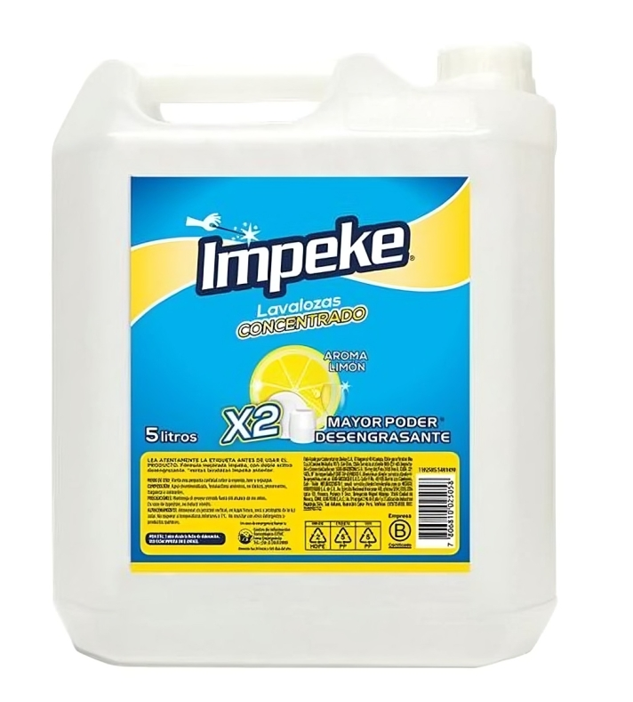 LAVALOZA IMPEKE LIMON 5 LITROS ( CA  ) 1