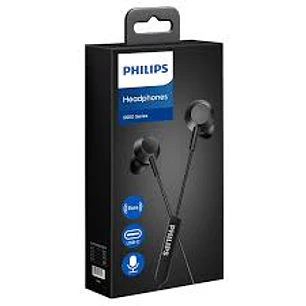 AUDIFONO PHILIPS 5000 C/ MICROFONO ENTRADA TIPO C NEGRO 