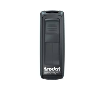 TIMBRE TRODAT POCKET PRINTY 9511 ECO NEGRO 38 X 14MM 1