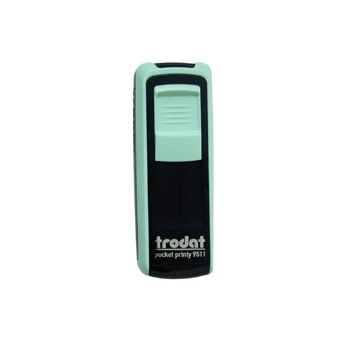 TIMBRE TRODAT POCKET PRINTY 9512 VERDE MANZANA 47 X 18MM 1