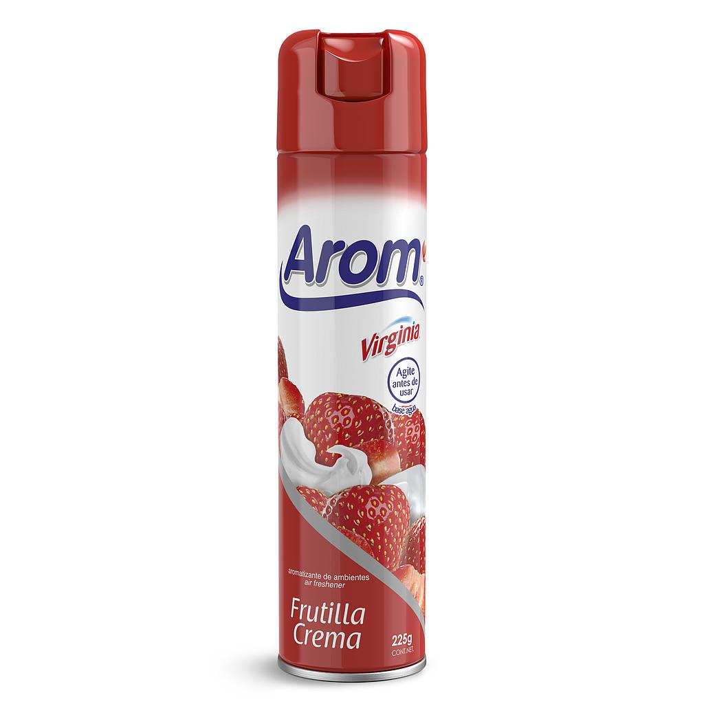 DESODORANTE AROM VIRGINIA 225 cc FRUTILLA CREMA  1