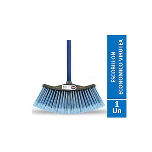 ESCOBILLON ECONOMICO AZUL CLASICO VIRUTEX 