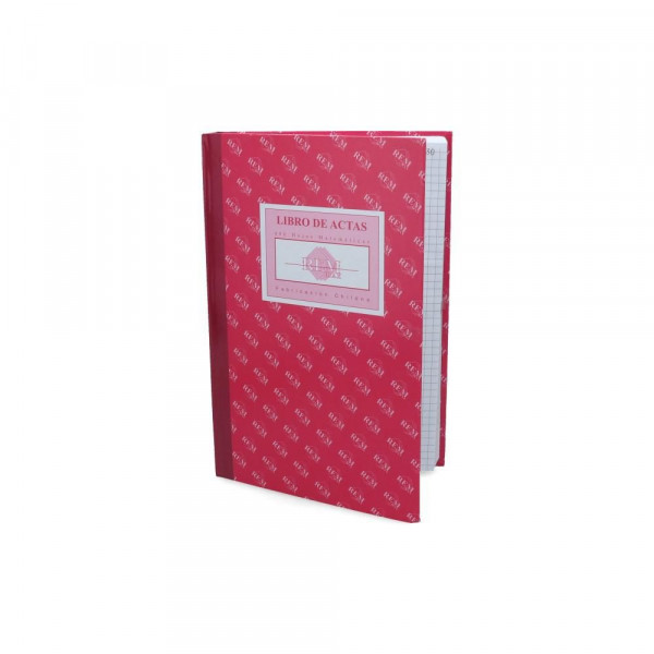 LIBRO DE ACTAS REM 400 Hjs 7mm 1