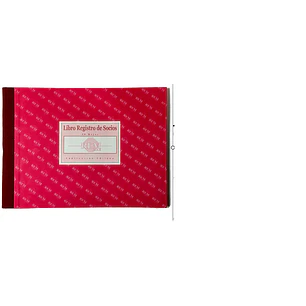 LIBRO REGISTRO SOCIOS REM 50 HOJAS