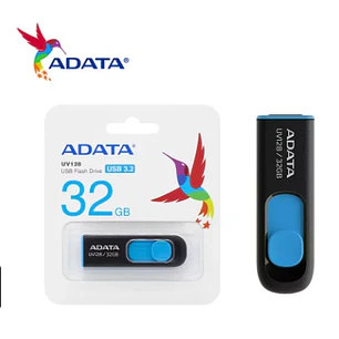 PENDRIVE ADATA AUV128 32GB NEGRO/AZUL 3.2 ( CM )