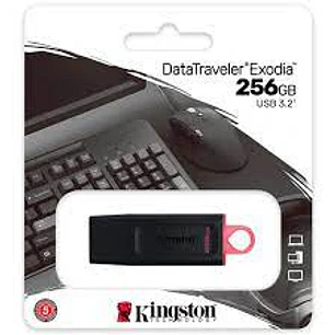 PENDRIVE KINGSTON 256GB 3.2 DATATRAVEL EXODIA