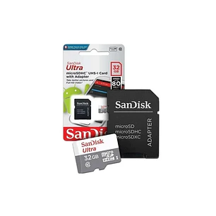 TARJETA DE MEMORIA SANDISK ULTRA MICRO SDXC UHS-I 32GB CLASS 10 100MB/s
