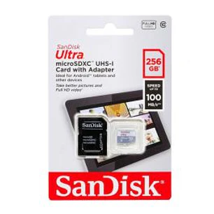 TARJETA DE MEMORIA SANDISK MICRO SDXC 256GB 100MB/s