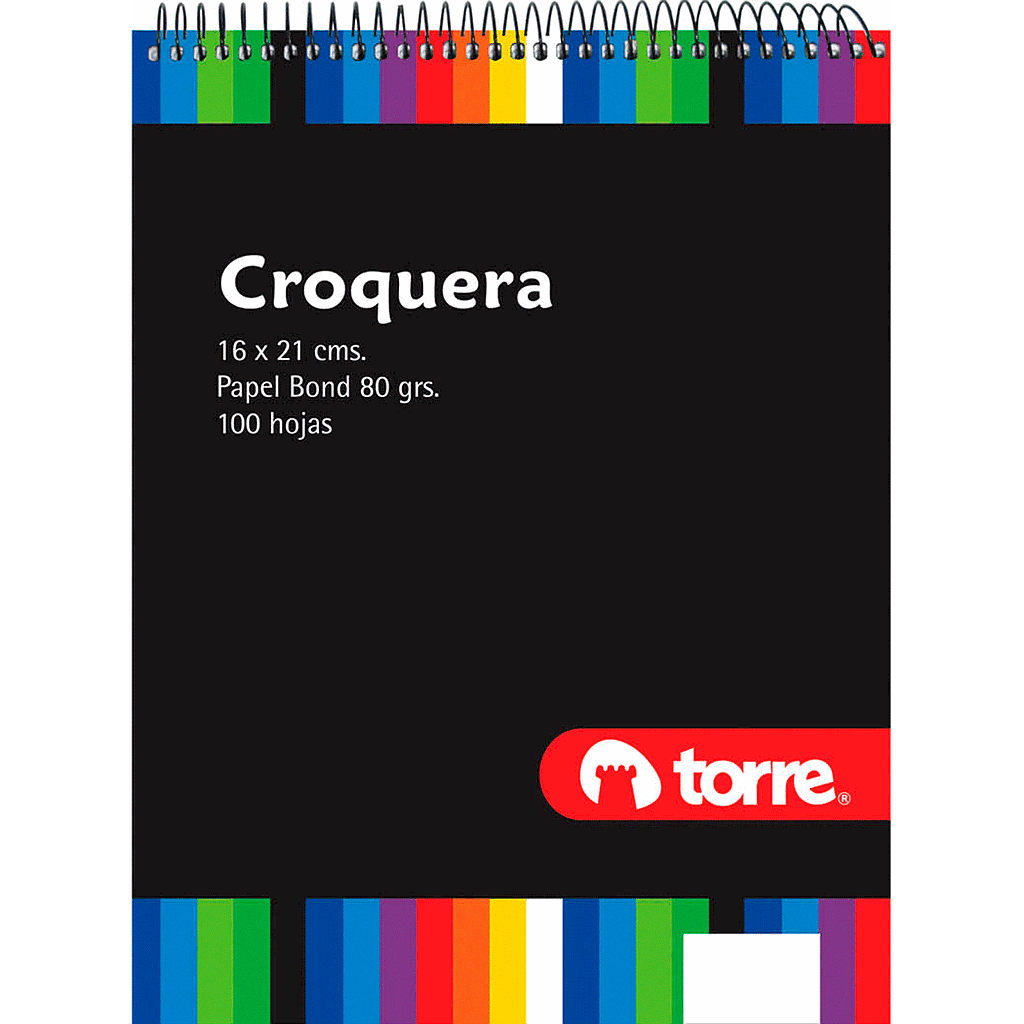 BLOCK CROQUERA TORRE 100 Hjs 16 x 21 ( CM ) 1