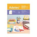 ETIQUETA LASER INK-JET ADETEC 216 x 279 mm 25 Hjs ( CH ) 1