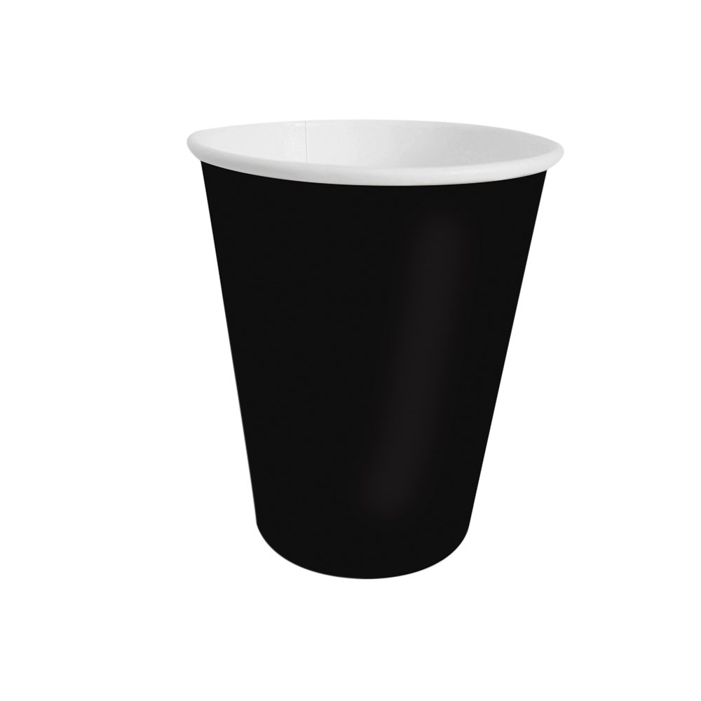 VASO GLAM POLIPAPEL NEGRO 250cc 20Unid. 1