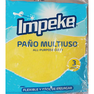 PAÑO MULTIUSO IMPEKE X 3 UNIDADES ( CA )