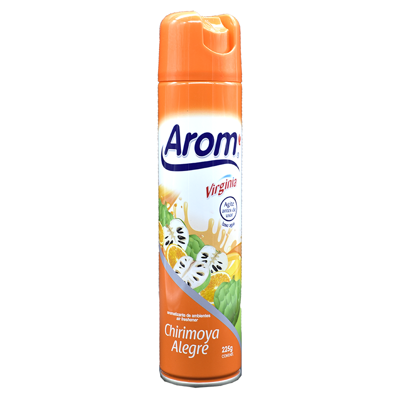 DESODORANTE AROM VIRGINIA 225cc CHIRIMOYA ALEGRE 1