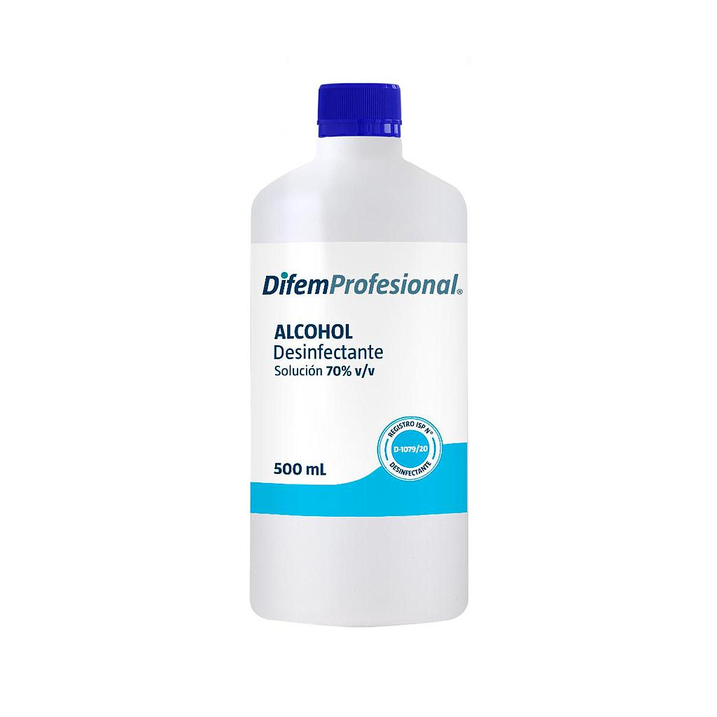 ALCOHOL DESINFECTANTE AL 70% DIFEM 500 ML 1