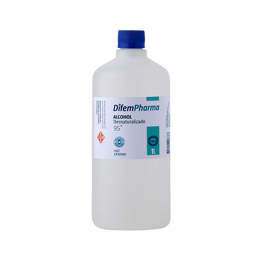 ALCOHOL DESNATURALIZADO AL 95% DIFEM 1 LT 1