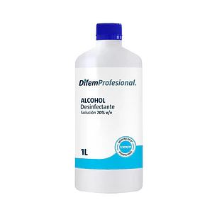 ALCOHOL DESINFECTANTE AL 70% DIFEM 1 LT 