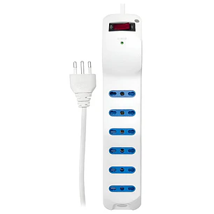 ALARGADOR DE 6 ENTRADAS CON PROTECCION DE VOLTAJE MACROTEL P918J