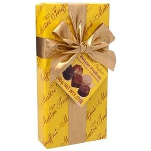 BOMBONES MAITRE TRUFFOUT AMARILLO SURTIDOS 100 GRS.