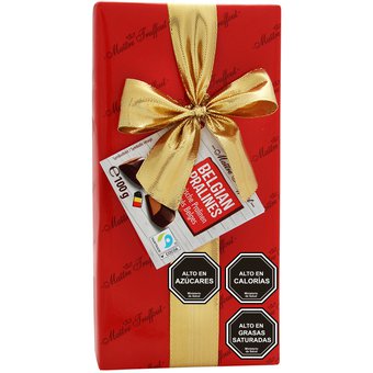 BOMBONES MAITRE TRUFFOUT ROJO SURTIDOS 100 GRS. 1