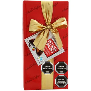 BOMBONES MAITRE TRUFFOUT ROJO SURTIDOS 100 GRS.